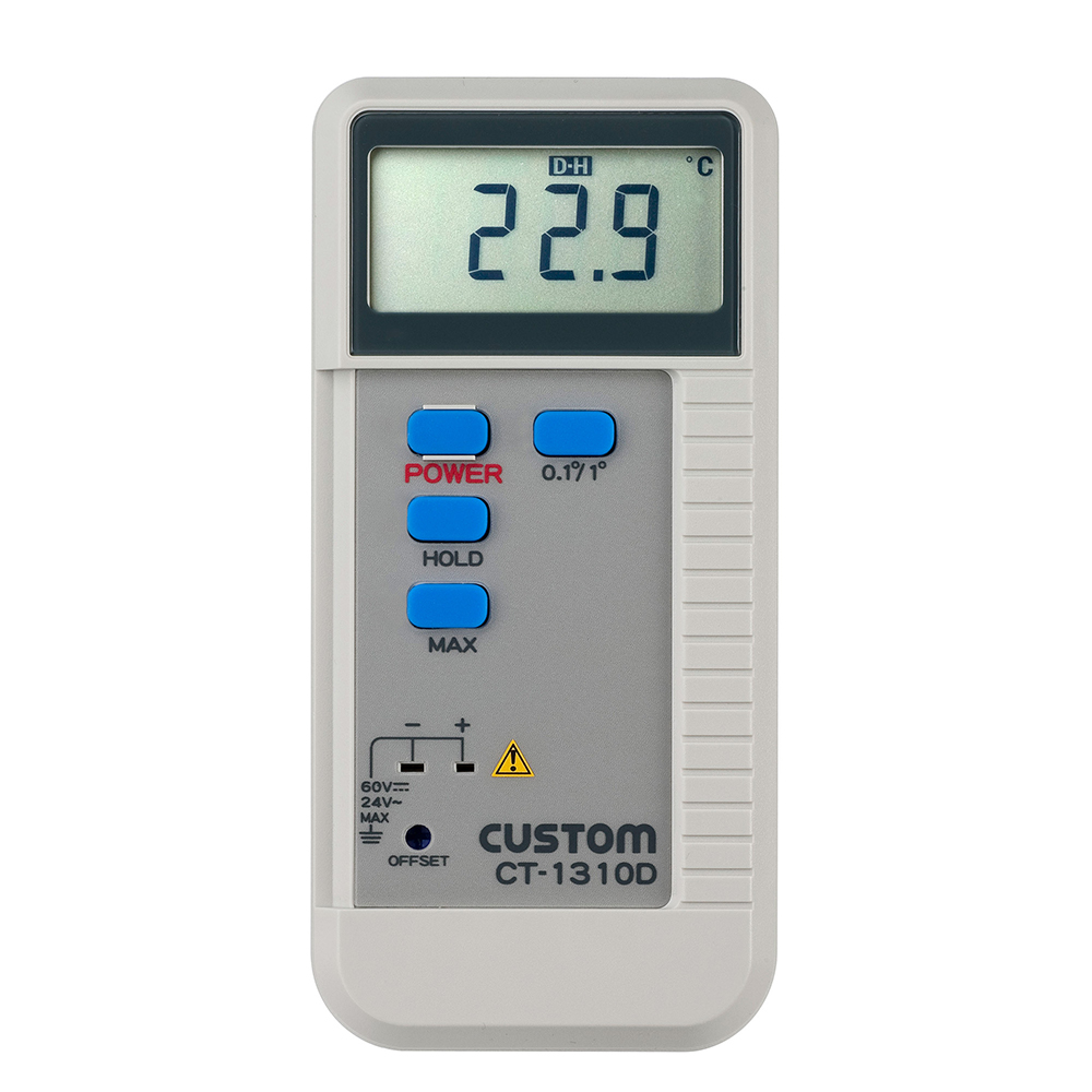 デジタル温度計 CT-1310D | 温湿度計 - 製品情報 - 計測器のカスタム