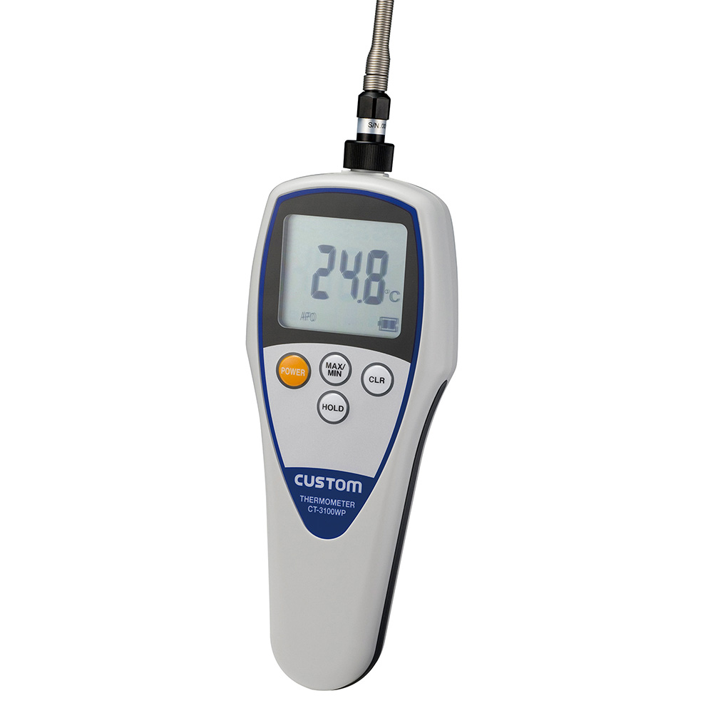 防水デジタル温度計 CT-3100WP 温湿度計 製品情報 計測器のカスタム