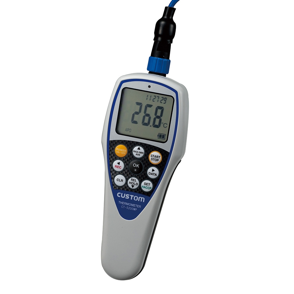 ギフ_包装 防水型デジタル温度計 CT-3100WP