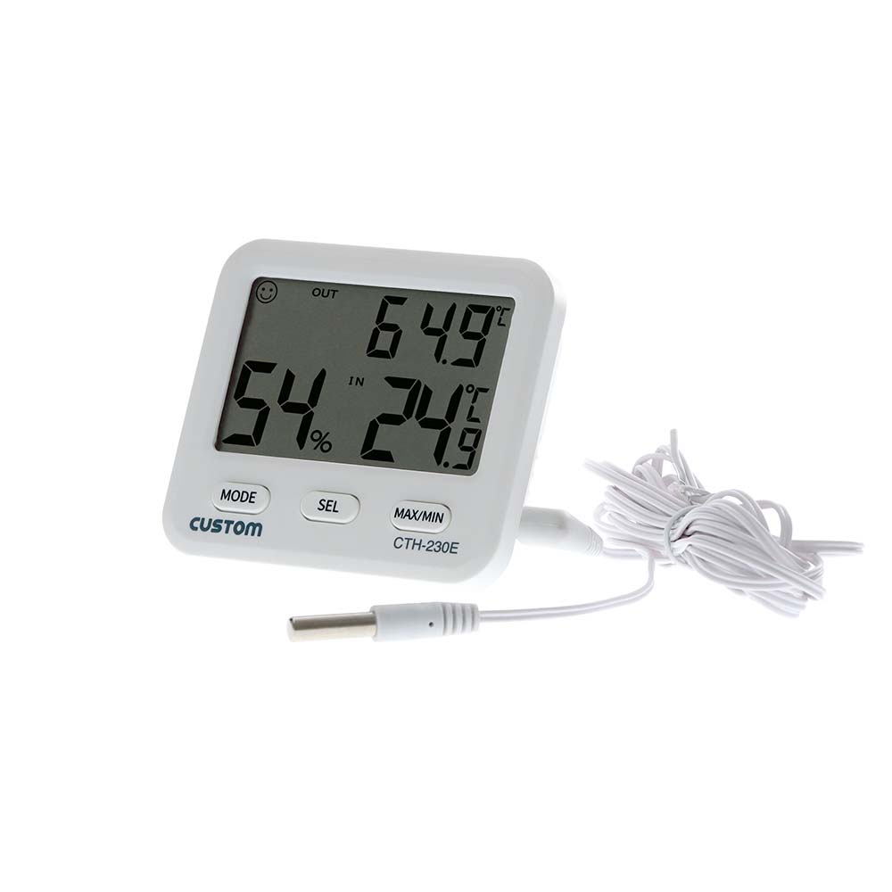 デジタル温湿度計 CTH-230E | 温湿度計 - 製品情報 - 計測器のカスタム
