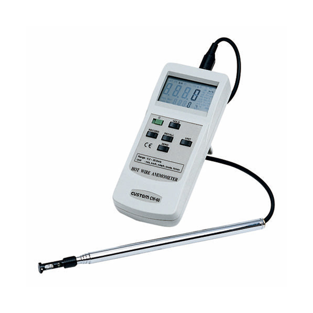 デジタル風速計 CW-60 自然環境測定器 製品情報 計測器のカスタム
