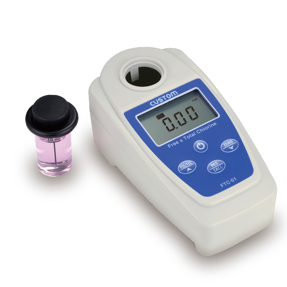 タニタ 残留塩素チェッカー ホワイト EW506WH - 温度計