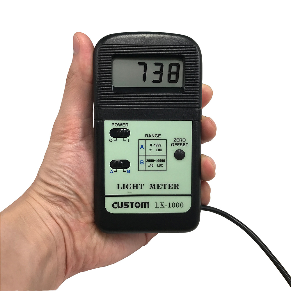デジタル照度計 LX-1000 自然環境測定器 製品情報 計測器のカスタム