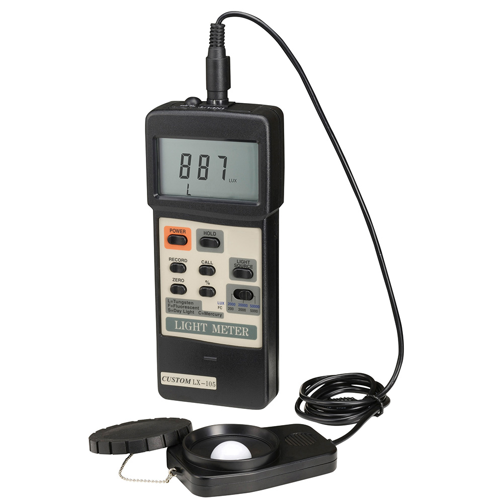 デジタル照度計 LX-105 自然環境測定器 製品情報 計測器のカスタム