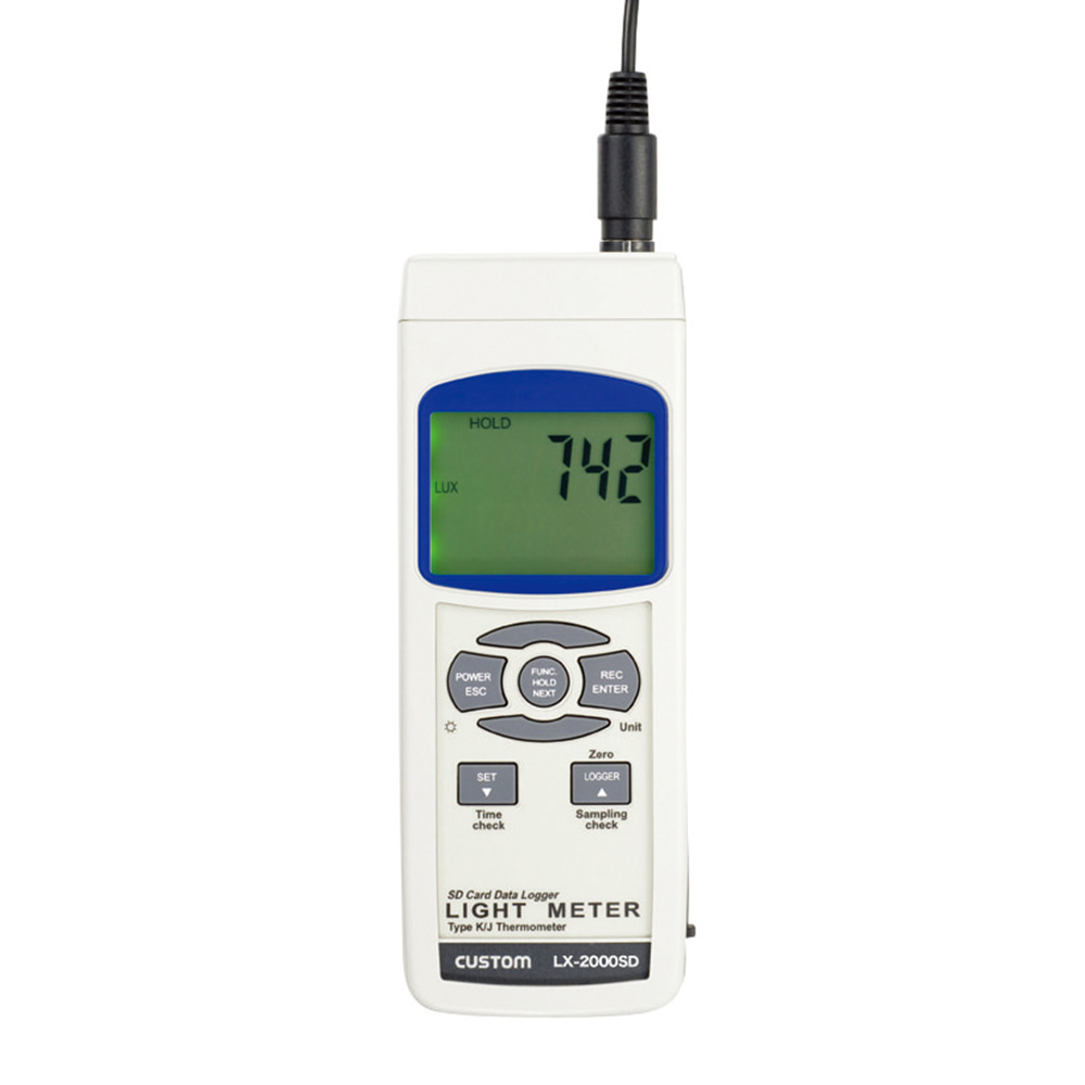 デジタルロガー照度計 LX-2000SD | 自然環境測定器 - 製品情報 - 計測 