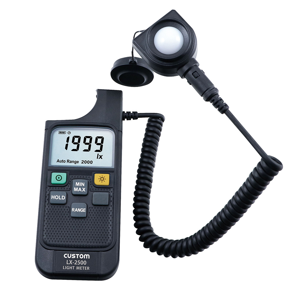 デジタル照度計 LX-2500 自然環境測定器 製品情報 計測器のカスタム