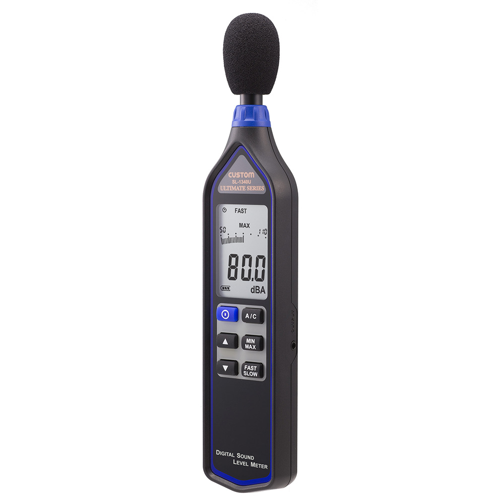 デジタル騒音計 SL-1340U | 自然環境測定器 - 製品情報 - 計測器のカスタム