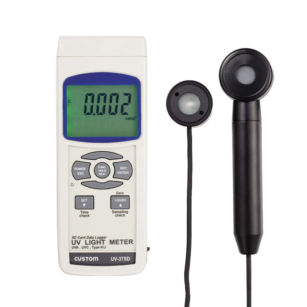データロガー紫外線強度計 UV-37SD 自然環境測定器 製品情報 計測器のカスタム