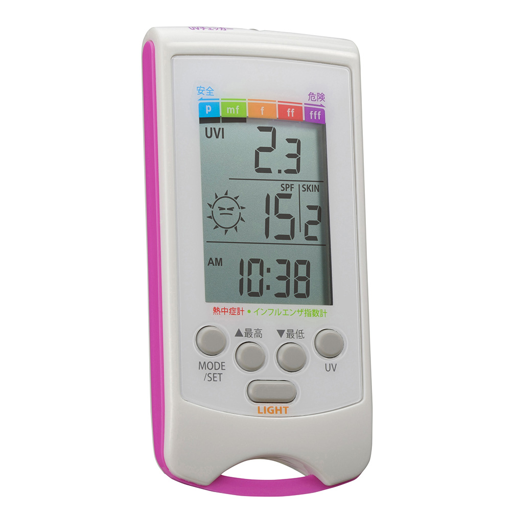 乾燥指数計・熱中症指数計付きUVチェッカー UVH-01 自然環境測定器 製品情報 計測器のカスタム