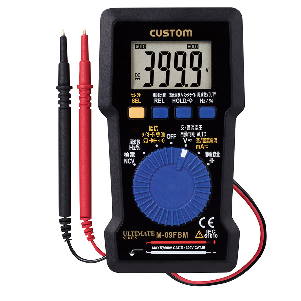 カスタム (CUSTOM) デジタル水分計 周囲温度測定機能付き アルティメットシリーズ MM-02U - 3