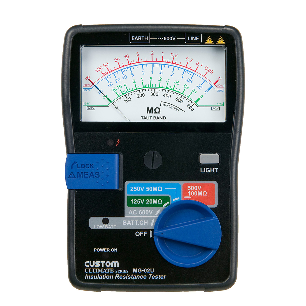 アナログ絶縁抵抗計 Mg 02u 工業設備測定器 製品情報 計測器のカスタム